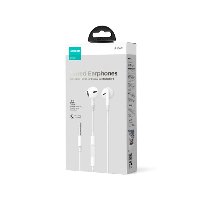 JOYROOM JR-EW01 Auricular con cable medio intrauditivo de 3,5 mm, longitud: 1,2 m