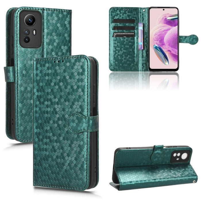 Estuche para teléfono de cuero con textura de punto de panal, For Xiaomi Poco F6 /Redmi Turbo 3, For Xiaomi Civi 4 Pro, For Xiaomi Poco M6 Pro 4G, For Xiaomi Redmi A3, For Xiaomi Redmi Note 13 Pro 4G Global, For Xiaomi Redmi Note 13 4G                 ...