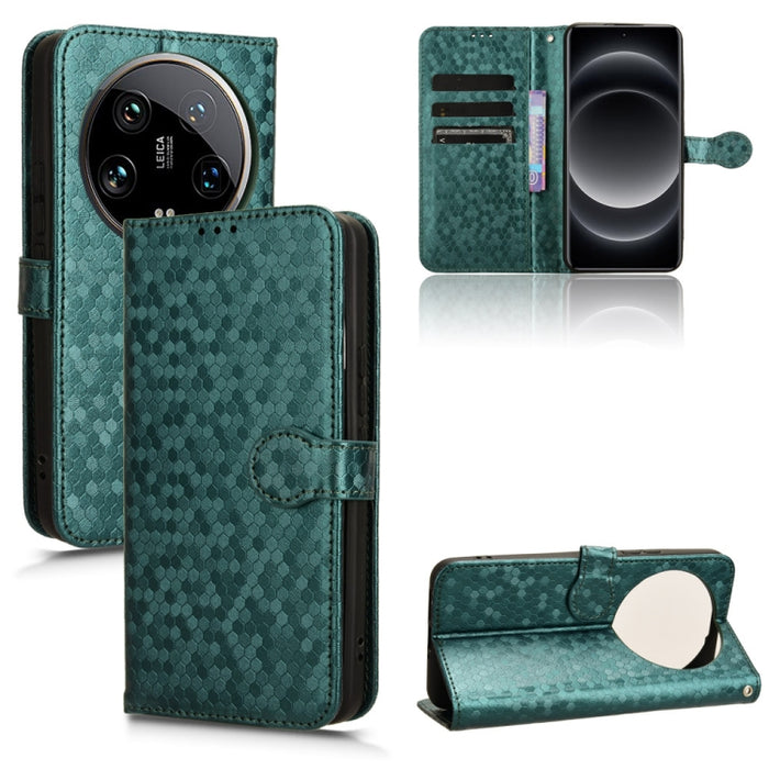 Estuche para teléfono de cuero con textura de punto de panal, For Xiaomi Poco F6 /Redmi Turbo 3, For Xiaomi Civi 4 Pro, For Xiaomi Poco M6 Pro 4G, For Xiaomi Redmi A3, For Xiaomi Redmi Note 13 Pro 4G Global, For Xiaomi Redmi Note 13 4G                 ...