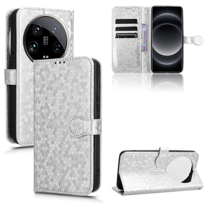 Estuche para teléfono de cuero con textura de punto de panal, For Xiaomi Poco F6 /Redmi Turbo 3, For Xiaomi Civi 4 Pro, For Xiaomi Poco M6 Pro 4G, For Xiaomi Redmi A3, For Xiaomi Redmi Note 13 Pro 4G Global, For Xiaomi Redmi Note 13 4G                 ...