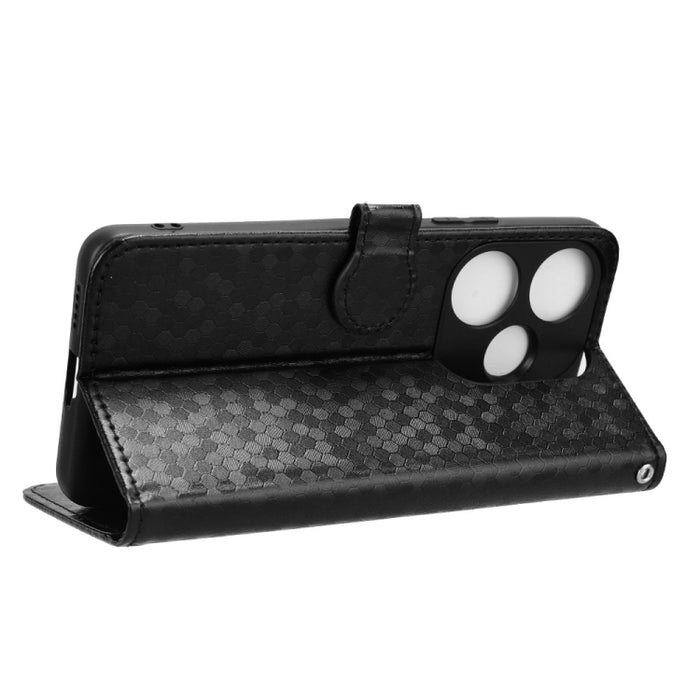 Estuche para teléfono de cuero con textura de punto de panal, For Xiaomi Poco F6 /Redmi Turbo 3, For Xiaomi Civi 4 Pro, For Xiaomi Poco M6 Pro 4G, For Xiaomi Redmi A3, For Xiaomi Redmi Note 13 Pro 4G Global, For Xiaomi Redmi Note 13 4G                 ...
