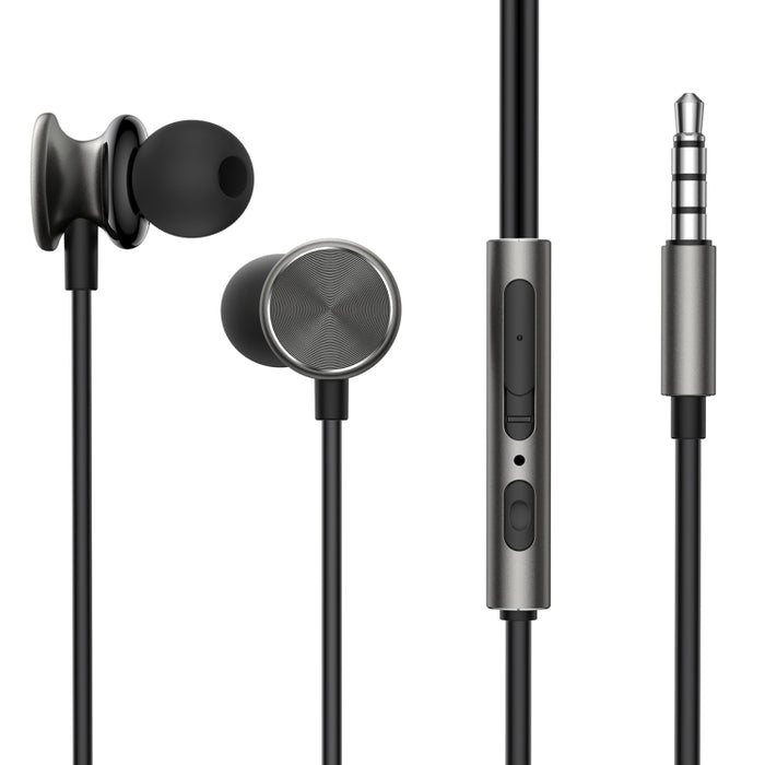 JOYROOM JR-EW03 Auricular con cable de metal en la oreja de 3,5 mm, longitud: 1,2 m