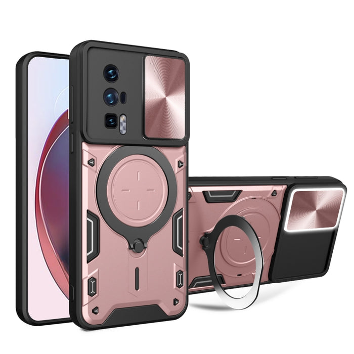 Estuche para teléfono con soporte magnético Camshield deslizante con textura de CD, For Xiaomi Redmi A3, For Xiaomi Redmi 13C 5G Global, For Xiaomi Redmi Note 13 5G, For Xiaomi Redmi 13C 4G, For Xiaomi Redmi Note 13 Pro 5G                              ...