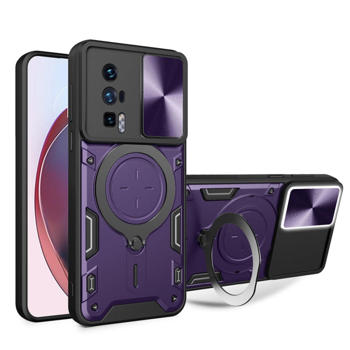 Estuche para teléfono con soporte magnético Camshield deslizante con textura de CD, For Xiaomi Redmi A3, For Xiaomi Redmi 13C 5G Global, For Xiaomi Redmi Note 13 5G, For Xiaomi Redmi 13C 4G, For Xiaomi Redmi Note 13 Pro 5G                              ...