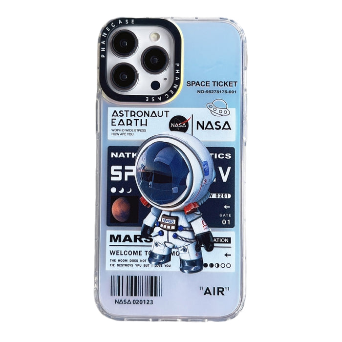 Estuche protector de PC a prueba de golpes con patrón de astronauta
