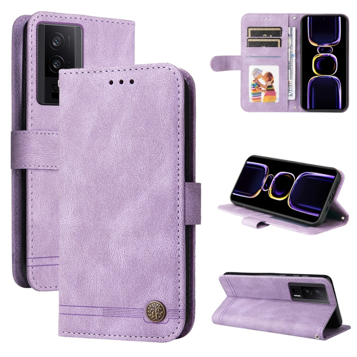 Skin Feel Life Tree Funda de piel para teléfono con botón de metal, For Xiaomi Poco F6, For Xiaomi Redmi A3, For Xiaomi Redmi Note13 Pro 4G Global/Poco M6 Pro 4G, For Xiaomi Redmi Note13 4G, For Xiaomi Redmi K70E, For Xiaomi 14 Ultra, For Xiaomi 14 Pro...