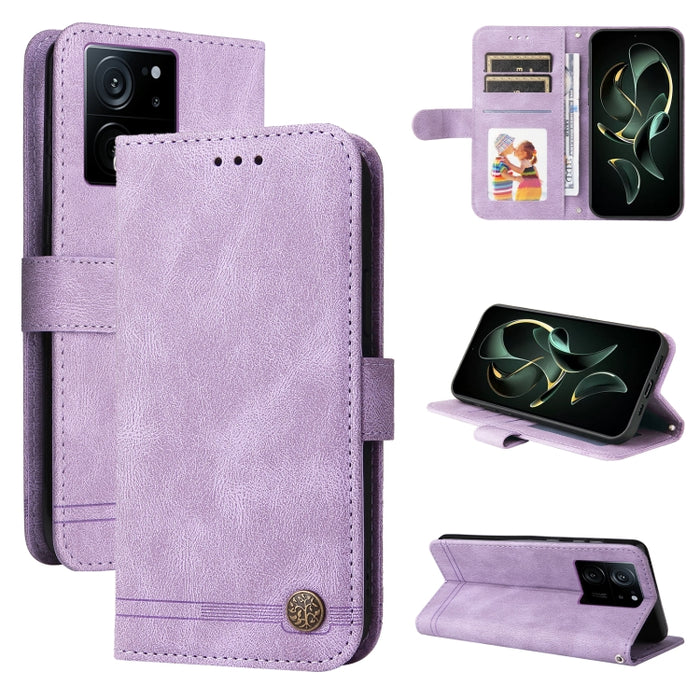 Skin Feel Life Tree Funda de piel para teléfono con botón de metal, For Xiaomi Poco F6, For Xiaomi Redmi A3, For Xiaomi Redmi Note13 Pro 4G Global/Poco M6 Pro 4G, For Xiaomi Redmi Note13 4G, For Xiaomi Redmi K70E, For Xiaomi 14 Ultra, For Xiaomi 14 Pro...