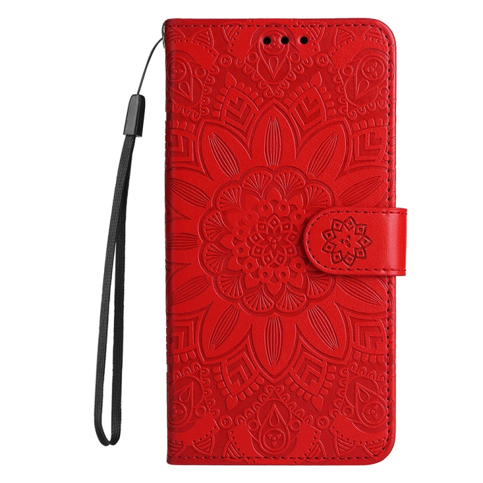 Estuche para teléfono de cuero con estampado de girasol en relieve, For Xiaomi Redmi A3, For Xiaomi Redmi Note13 Pro 4G Global/Poco M6 Pro 4G, For Xiaomi Redmi Note13 4G, For Xiaomi Redmi K70E, For Xiaomi 14 Ultra, For Xiaomi 14 Pro, For Xiaomi 14     ...