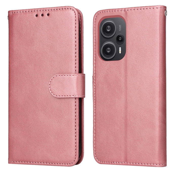 Estuche clásico para teléfono con tapa de cuero con textura de becerro, For Xiaomi Poco F6, For Xiaomi Redmi A3, For Xiaomi Redmi Note13 Pro 4G Global/Poco M6 Pro 4G, For Xiaomi Redmi Note13 4G, For Xiaomi Redmi K70E, For Xiaomi 14 Ultra               ...