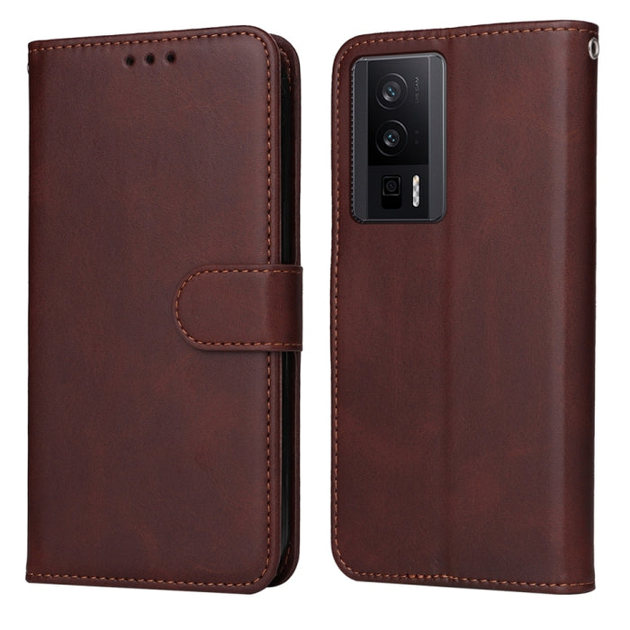 Estuche clásico para teléfono con tapa de cuero con textura de becerro, For Xiaomi Poco F6, For Xiaomi Redmi A3, For Xiaomi Redmi Note13 Pro 4G Global/Poco M6 Pro 4G, For Xiaomi Redmi Note13 4G, For Xiaomi Redmi K70E, For Xiaomi 14 Ultra               ...