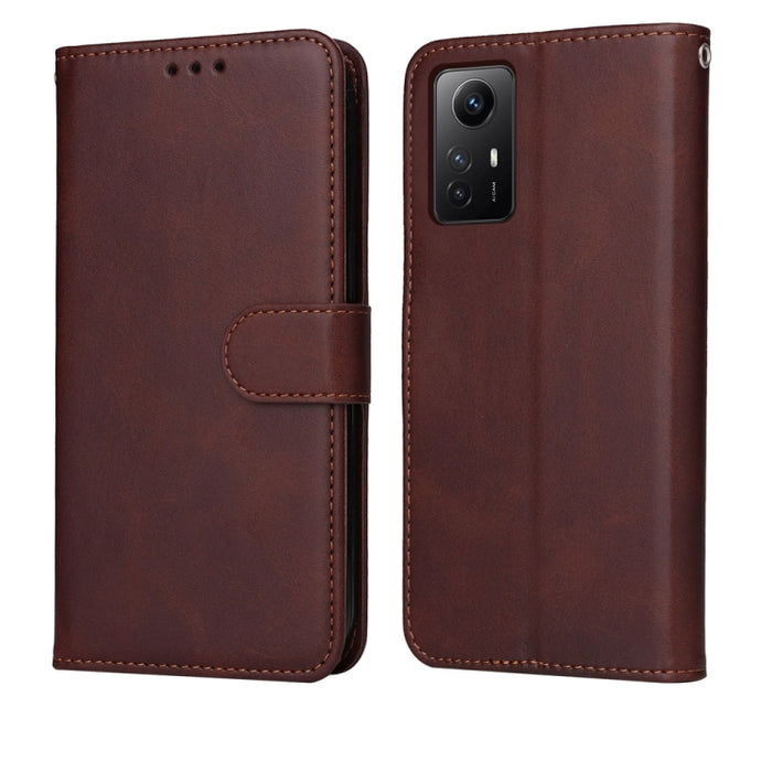 Estuche clásico para teléfono con tapa de cuero con textura de becerro, For Xiaomi Poco F6, For Xiaomi Redmi A3, For Xiaomi Redmi Note13 Pro 4G Global/Poco M6 Pro 4G, For Xiaomi Redmi Note13 4G, For Xiaomi Redmi K70E, For Xiaomi 14 Ultra               ...