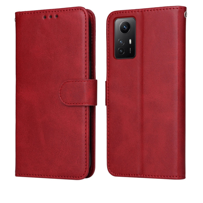 Estuche clásico para teléfono con tapa de cuero con textura de becerro, For Xiaomi Poco F6, For Xiaomi Redmi A3, For Xiaomi Redmi Note13 Pro 4G Global/Poco M6 Pro 4G, For Xiaomi Redmi Note13 4G, For Xiaomi Redmi K70E, For Xiaomi 14 Ultra               ...