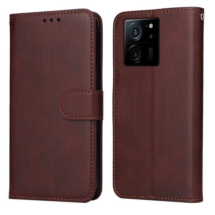 Estuche clásico para teléfono con tapa de cuero con textura de becerro, For Xiaomi Poco F6, For Xiaomi Redmi A3, For Xiaomi Redmi Note13 Pro 4G Global/Poco M6 Pro 4G, For Xiaomi Redmi Note13 4G, For Xiaomi Redmi K70E, For Xiaomi 14 Ultra               ...
