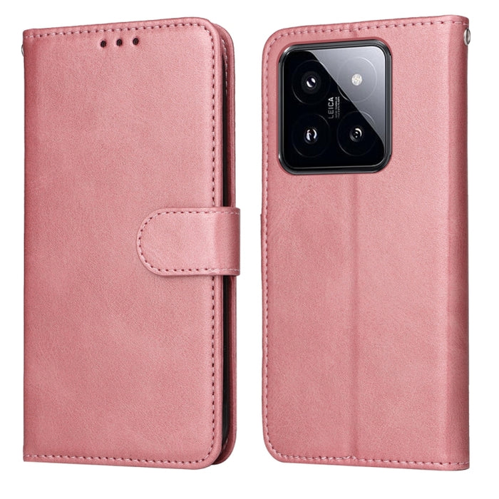 Estuche clásico para teléfono con tapa de cuero con textura de becerro, For Xiaomi Poco F6, For Xiaomi Redmi A3, For Xiaomi Redmi Note13 Pro 4G Global/Poco M6 Pro 4G, For Xiaomi Redmi Note13 4G, For Xiaomi Redmi K70E, For Xiaomi 14 Ultra               ...