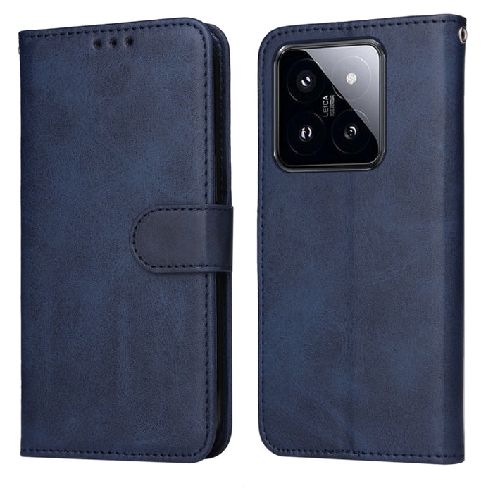 Estuche clásico para teléfono con tapa de cuero con textura de becerro, For Xiaomi Poco F6, For Xiaomi Redmi A3, For Xiaomi Redmi Note13 Pro 4G Global/Poco M6 Pro 4G, For Xiaomi Redmi Note13 4G, For Xiaomi Redmi K70E, For Xiaomi 14 Ultra               ...