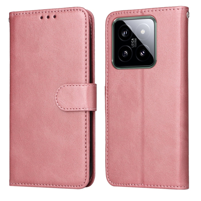 Estuche clásico para teléfono con tapa de cuero con textura de becerro, For Xiaomi Poco F6, For Xiaomi Redmi A3, For Xiaomi Redmi Note13 Pro 4G Global/Poco M6 Pro 4G, For Xiaomi Redmi Note13 4G, For Xiaomi Redmi K70E, For Xiaomi 14 Ultra               ...