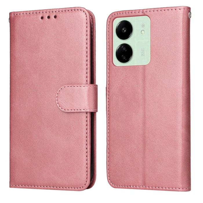 Estuche clásico para teléfono con tapa de cuero con textura de becerro, For Xiaomi Poco F6, For Xiaomi Redmi A3, For Xiaomi Redmi Note13 Pro 4G Global/Poco M6 Pro 4G, For Xiaomi Redmi Note13 4G, For Xiaomi Redmi K70E, For Xiaomi 14 Ultra               ...