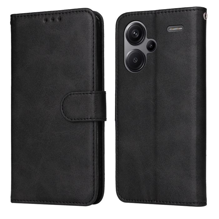 Estuche clásico para teléfono con tapa de cuero con textura de becerro, For Xiaomi Poco F6, For Xiaomi Redmi A3, For Xiaomi Redmi Note13 Pro 4G Global/Poco M6 Pro 4G, For Xiaomi Redmi Note13 4G, For Xiaomi Redmi K70E, For Xiaomi 14 Ultra               ...