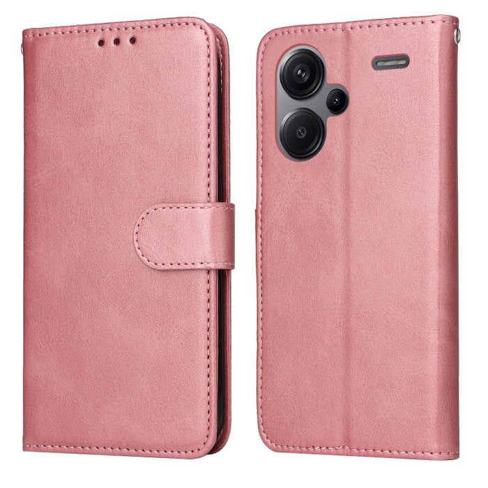 Estuche clásico para teléfono con tapa de cuero con textura de becerro, For Xiaomi Poco F6, For Xiaomi Redmi A3, For Xiaomi Redmi Note13 Pro 4G Global/Poco M6 Pro 4G, For Xiaomi Redmi Note13 4G, For Xiaomi Redmi K70E, For Xiaomi 14 Ultra               ...