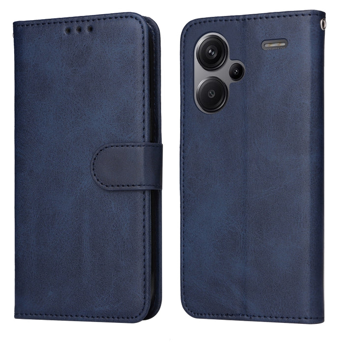 Estuche clásico para teléfono con tapa de cuero con textura de becerro, For Xiaomi Poco F6, For Xiaomi Redmi A3, For Xiaomi Redmi Note13 Pro 4G Global/Poco M6 Pro 4G, For Xiaomi Redmi Note13 4G, For Xiaomi Redmi K70E, For Xiaomi 14 Ultra               ...