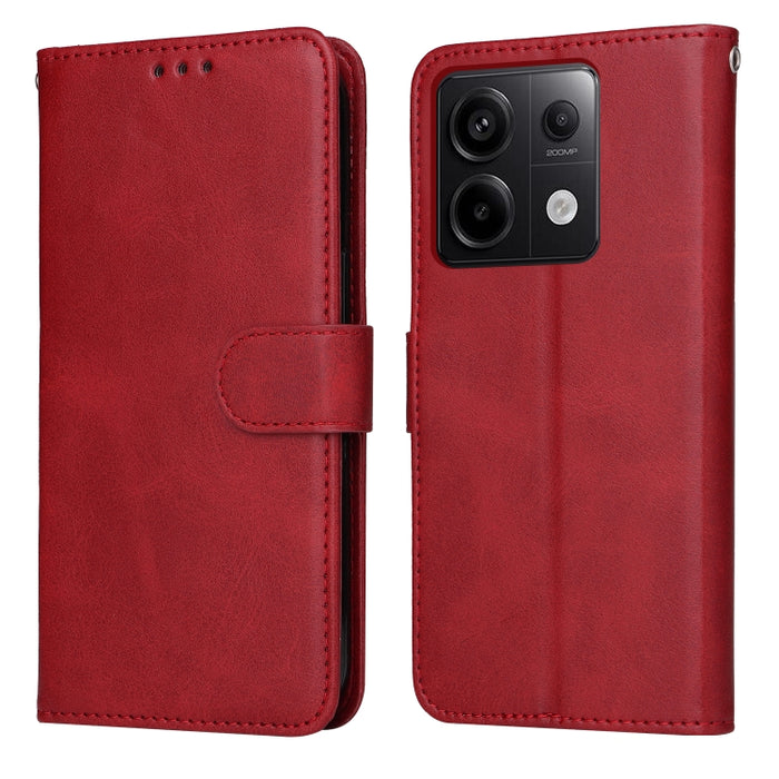 Estuche clásico para teléfono con tapa de cuero con textura de becerro, For Xiaomi Poco F6, For Xiaomi Redmi A3, For Xiaomi Redmi Note13 Pro 4G Global/Poco M6 Pro 4G, For Xiaomi Redmi Note13 4G, For Xiaomi Redmi K70E, For Xiaomi 14 Ultra               ...