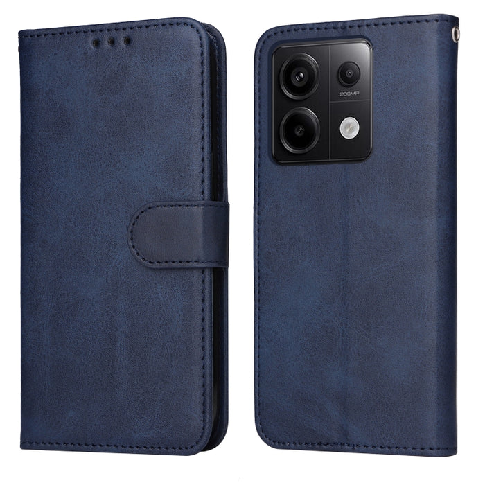 Estuche clásico para teléfono con tapa de cuero con textura de becerro, For Xiaomi Poco F6, For Xiaomi Redmi A3, For Xiaomi Redmi Note13 Pro 4G Global/Poco M6 Pro 4G, For Xiaomi Redmi Note13 4G, For Xiaomi Redmi K70E, For Xiaomi 14 Ultra               ...