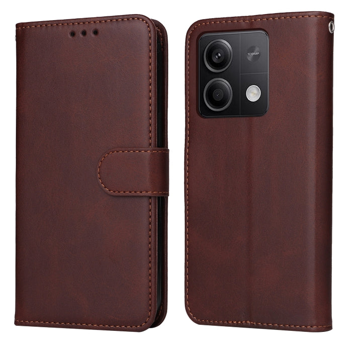 Estuche clásico para teléfono con tapa de cuero con textura de becerro, For Xiaomi Poco F6, For Xiaomi Redmi A3, For Xiaomi Redmi Note13 Pro 4G Global/Poco M6 Pro 4G, For Xiaomi Redmi Note13 4G, For Xiaomi Redmi K70E, For Xiaomi 14 Ultra               ...