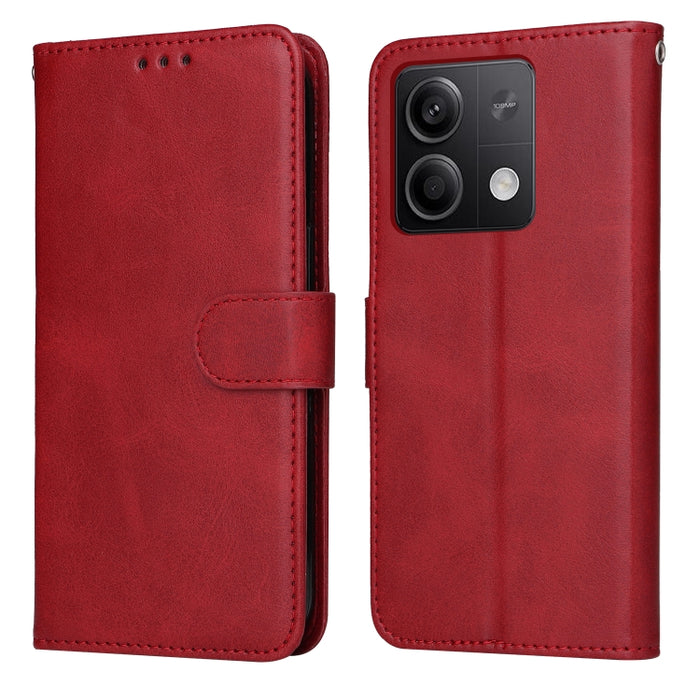 Estuche clásico para teléfono con tapa de cuero con textura de becerro, For Xiaomi Poco F6, For Xiaomi Redmi A3, For Xiaomi Redmi Note13 Pro 4G Global/Poco M6 Pro 4G, For Xiaomi Redmi Note13 4G, For Xiaomi Redmi K70E, For Xiaomi 14 Ultra               ...