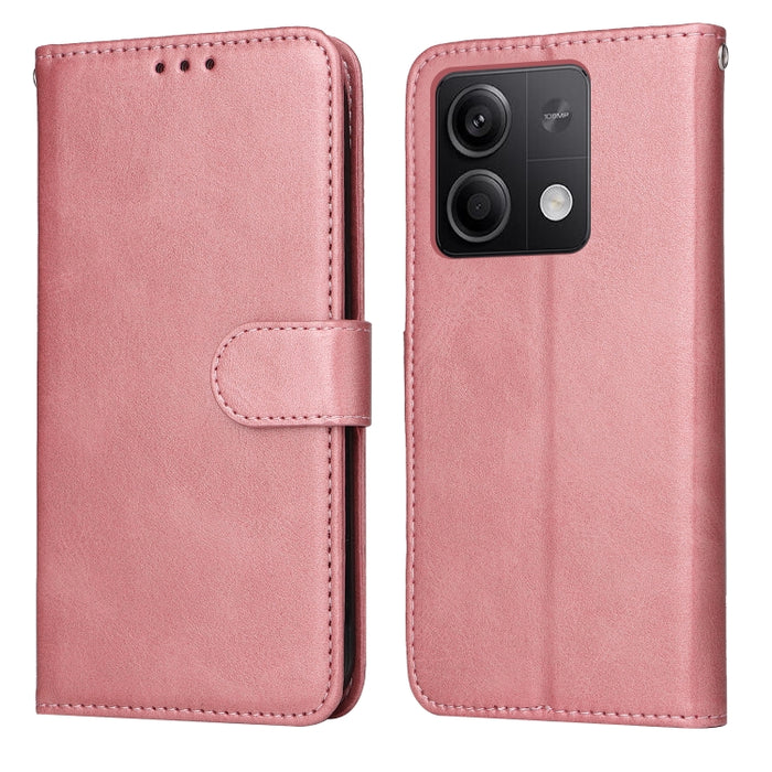 Estuche clásico para teléfono con tapa de cuero con textura de becerro, For Xiaomi Poco F6, For Xiaomi Redmi A3, For Xiaomi Redmi Note13 Pro 4G Global/Poco M6 Pro 4G, For Xiaomi Redmi Note13 4G, For Xiaomi Redmi K70E, For Xiaomi 14 Ultra               ...