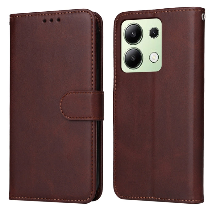 Estuche clásico para teléfono con tapa de cuero con textura de becerro, For Xiaomi Poco F6, For Xiaomi Redmi A3, For Xiaomi Redmi Note13 Pro 4G Global/Poco M6 Pro 4G, For Xiaomi Redmi Note13 4G, For Xiaomi Redmi K70E, For Xiaomi 14 Ultra               ...