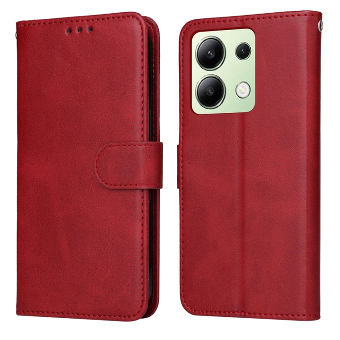 Estuche clásico para teléfono con tapa de cuero con textura de becerro, For Xiaomi Poco F6, For Xiaomi Redmi A3, For Xiaomi Redmi Note13 Pro 4G Global/Poco M6 Pro 4G, For Xiaomi Redmi Note13 4G, For Xiaomi Redmi K70E, For Xiaomi 14 Ultra               ...