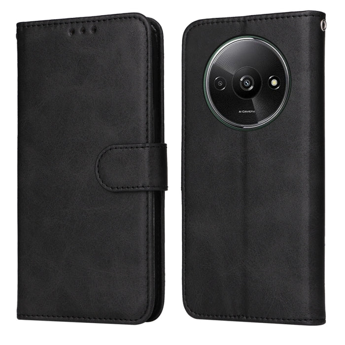 Estuche clásico para teléfono con tapa de cuero con textura de becerro, For Xiaomi Poco F6, For Xiaomi Redmi A3, For Xiaomi Redmi Note13 Pro 4G Global/Poco M6 Pro 4G, For Xiaomi Redmi Note13 4G, For Xiaomi Redmi K70E, For Xiaomi 14 Ultra               ...