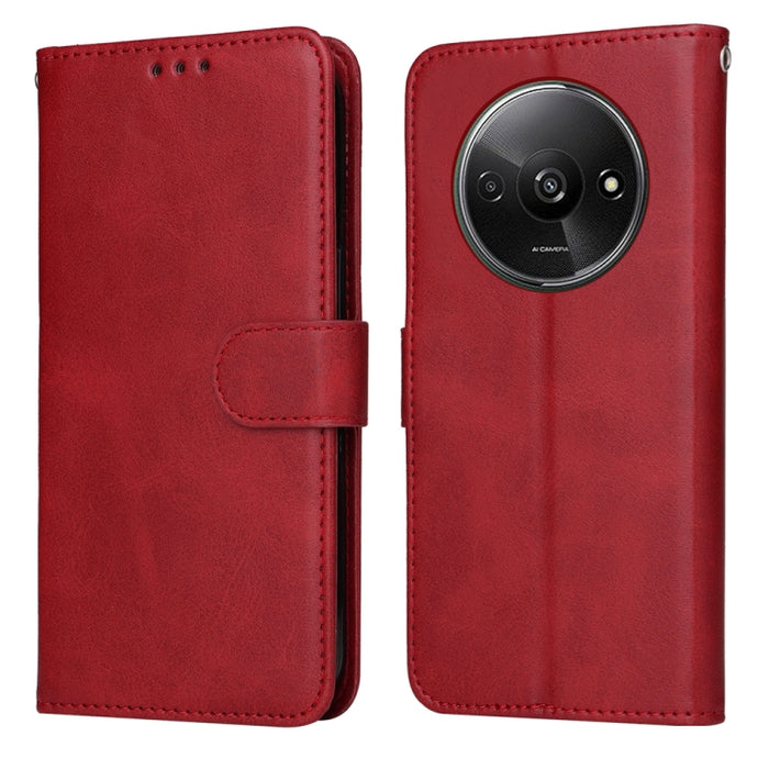 Estuche clásico para teléfono con tapa de cuero con textura de becerro, For Xiaomi Poco F6, For Xiaomi Redmi A3, For Xiaomi Redmi Note13 Pro 4G Global/Poco M6 Pro 4G, For Xiaomi Redmi Note13 4G, For Xiaomi Redmi K70E, For Xiaomi 14 Ultra               ...