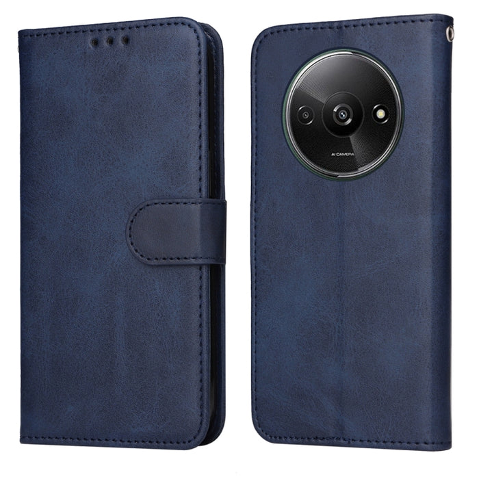 Estuche clásico para teléfono con tapa de cuero con textura de becerro, For Xiaomi Poco F6, For Xiaomi Redmi A3, For Xiaomi Redmi Note13 Pro 4G Global/Poco M6 Pro 4G, For Xiaomi Redmi Note13 4G, For Xiaomi Redmi K70E, For Xiaomi 14 Ultra               ...