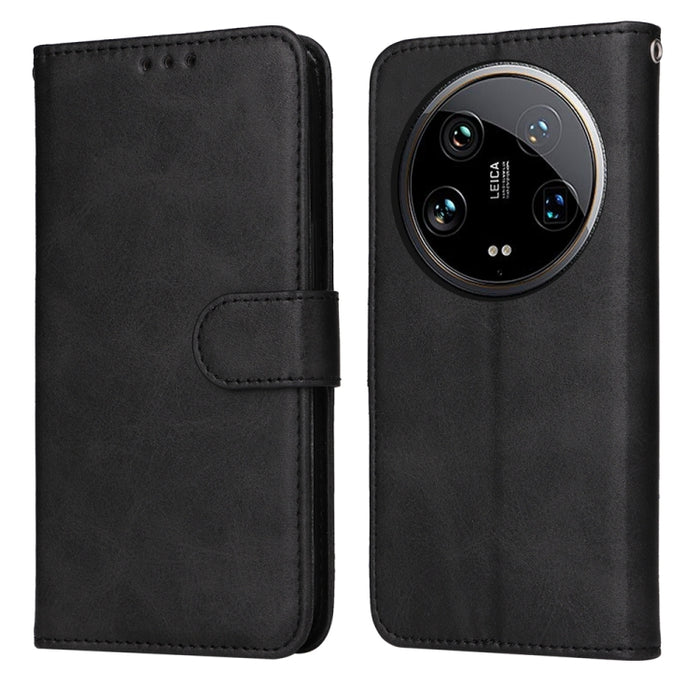 Estuche clásico para teléfono con tapa de cuero con textura de becerro, For Xiaomi Poco F6, For Xiaomi Redmi A3, For Xiaomi Redmi Note13 Pro 4G Global/Poco M6 Pro 4G, For Xiaomi Redmi Note13 4G, For Xiaomi Redmi K70E, For Xiaomi 14 Ultra               ...