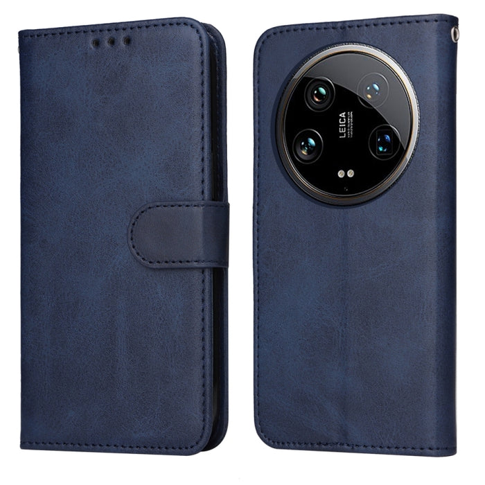 Estuche clásico para teléfono con tapa de cuero con textura de becerro, For Xiaomi Poco F6, For Xiaomi Redmi A3, For Xiaomi Redmi Note13 Pro 4G Global/Poco M6 Pro 4G, For Xiaomi Redmi Note13 4G, For Xiaomi Redmi K70E, For Xiaomi 14 Ultra               ...
