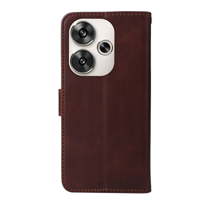 Estuche clásico para teléfono con tapa de cuero con textura de becerro, For Xiaomi Poco F6, For Xiaomi Redmi A3, For Xiaomi Redmi Note13 Pro 4G Global/Poco M6 Pro 4G, For Xiaomi Redmi Note13 4G, For Xiaomi Redmi K70E, For Xiaomi 14 Ultra               ...