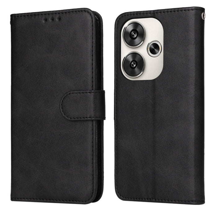 Estuche clásico para teléfono con tapa de cuero con textura de becerro, For Xiaomi Poco F6, For Xiaomi Redmi A3, For Xiaomi Redmi Note13 Pro 4G Global/Poco M6 Pro 4G, For Xiaomi Redmi Note13 4G, For Xiaomi Redmi K70E, For Xiaomi 14 Ultra               ...