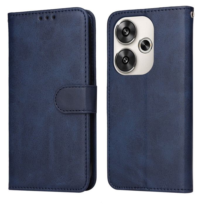 Estuche clásico para teléfono con tapa de cuero con textura de becerro, For Xiaomi Poco F6, For Xiaomi Redmi A3, For Xiaomi Redmi Note13 Pro 4G Global/Poco M6 Pro 4G, For Xiaomi Redmi Note13 4G, For Xiaomi Redmi K70E, For Xiaomi 14 Ultra               ...
