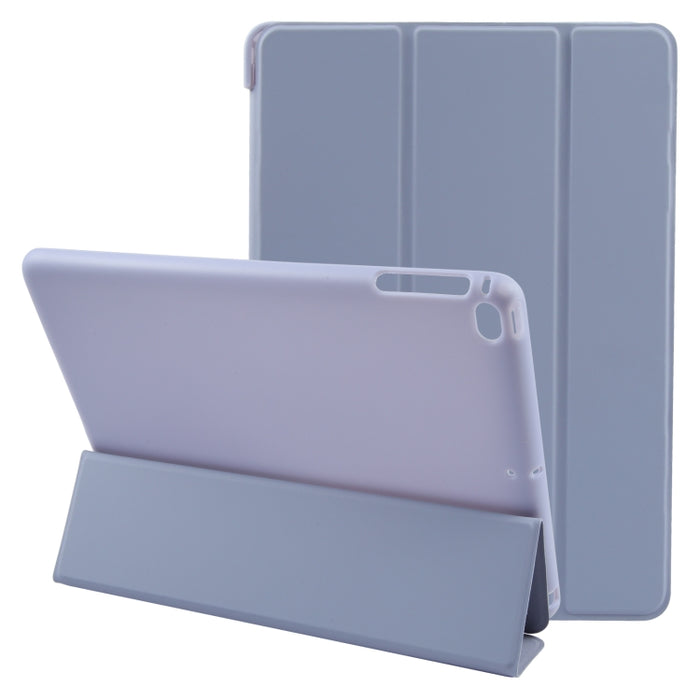 Estuche para tableta de cuero con tapa a prueba de golpes GEBEI con 3 pliegues
