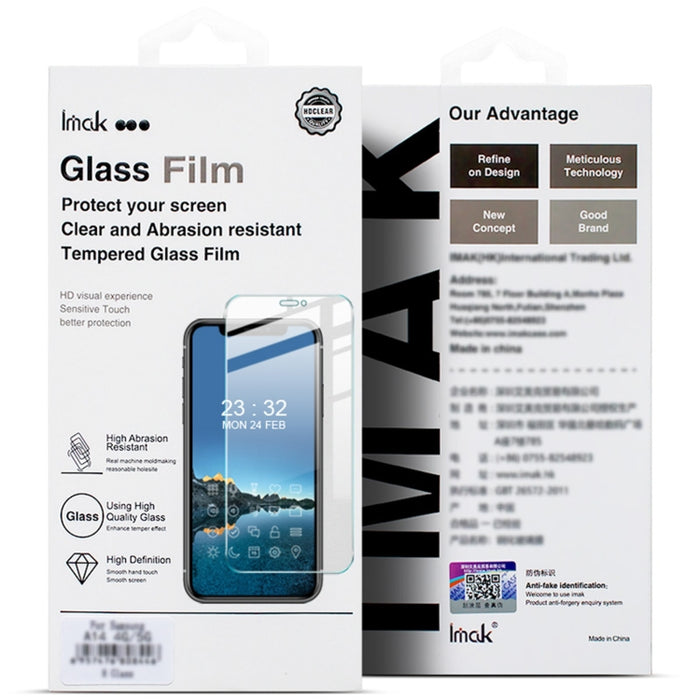 Película de vidrio templado serie IMAK H, For Xiaomi Redmi Turbo 3 5G, For Xiaomi Redmi A3 4G, For Xiaomi Poco M6 5G, For Xiaomi Redmi Note 13 Pro 4G Global, For Xiaomi Redmi Note 13 4G Global, For Xiaomi Redmi 13C 5G/13R 5G                            ...