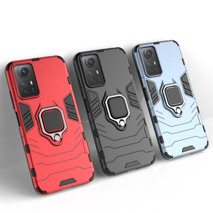 Soporte de anillo magnético PC + Funda de teléfono TPU, For Xiaomi Redmi Note 12S 4G, For Xiaomi Redmi 12 4G