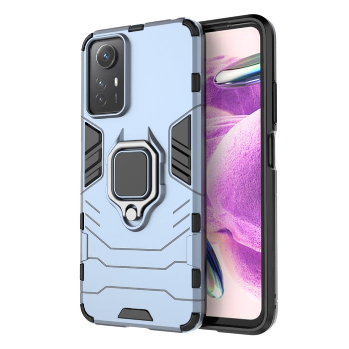Soporte de anillo magnético PC + Funda de teléfono TPU, For Xiaomi Redmi Note 12S 4G, For Xiaomi Redmi 12 4G