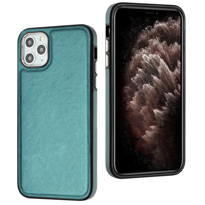 Estuche para teléfono con textura de cuero y cobertura total