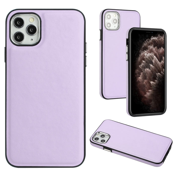 Estuche para teléfono con textura de cuero y cobertura total