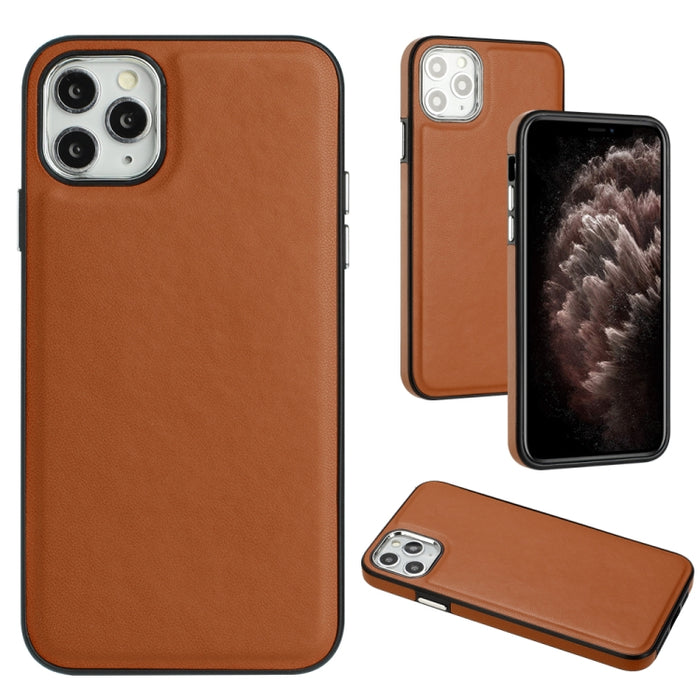 Estuche para teléfono con textura de cuero y cobertura total