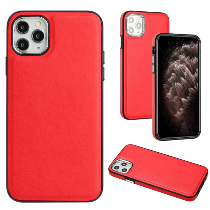 Estuche para teléfono con textura de cuero y cobertura total