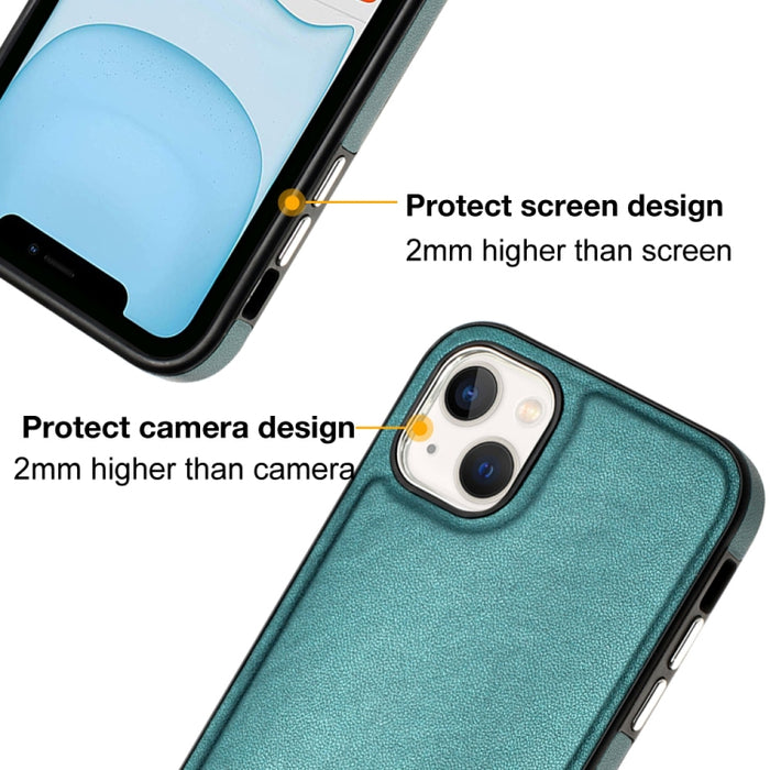 Estuche para teléfono con textura de cuero y cobertura total, For iPhone 14 Plus, For iPhone 15 Pro Max, For iPhone 14, For iPhone 15 Pro, For iPhone 14 Pro, For iPhone 15 Plus, For iPhone 14 Pro Max, For iPhone 15                                      ...
