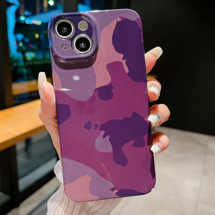 Estuche para PC con patrón de camuflaje y orificio preciso