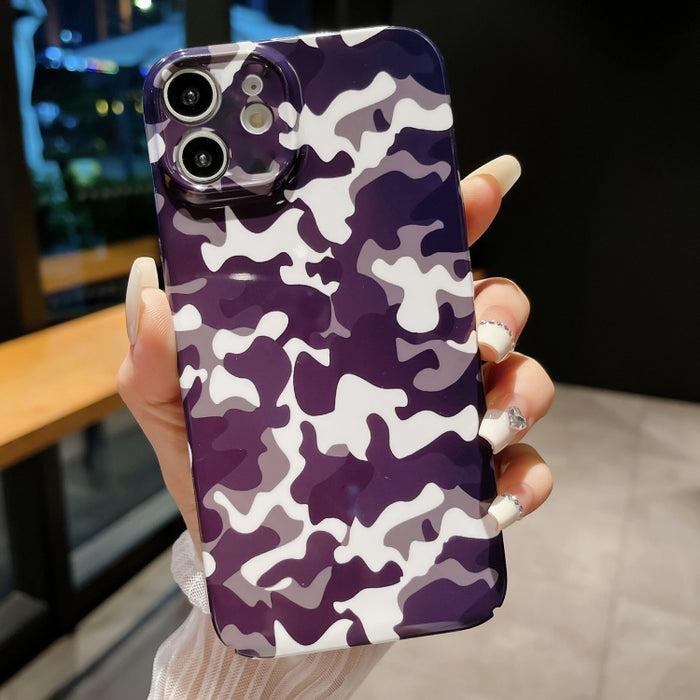 Estuche para PC con patrón de camuflaje y orificio preciso